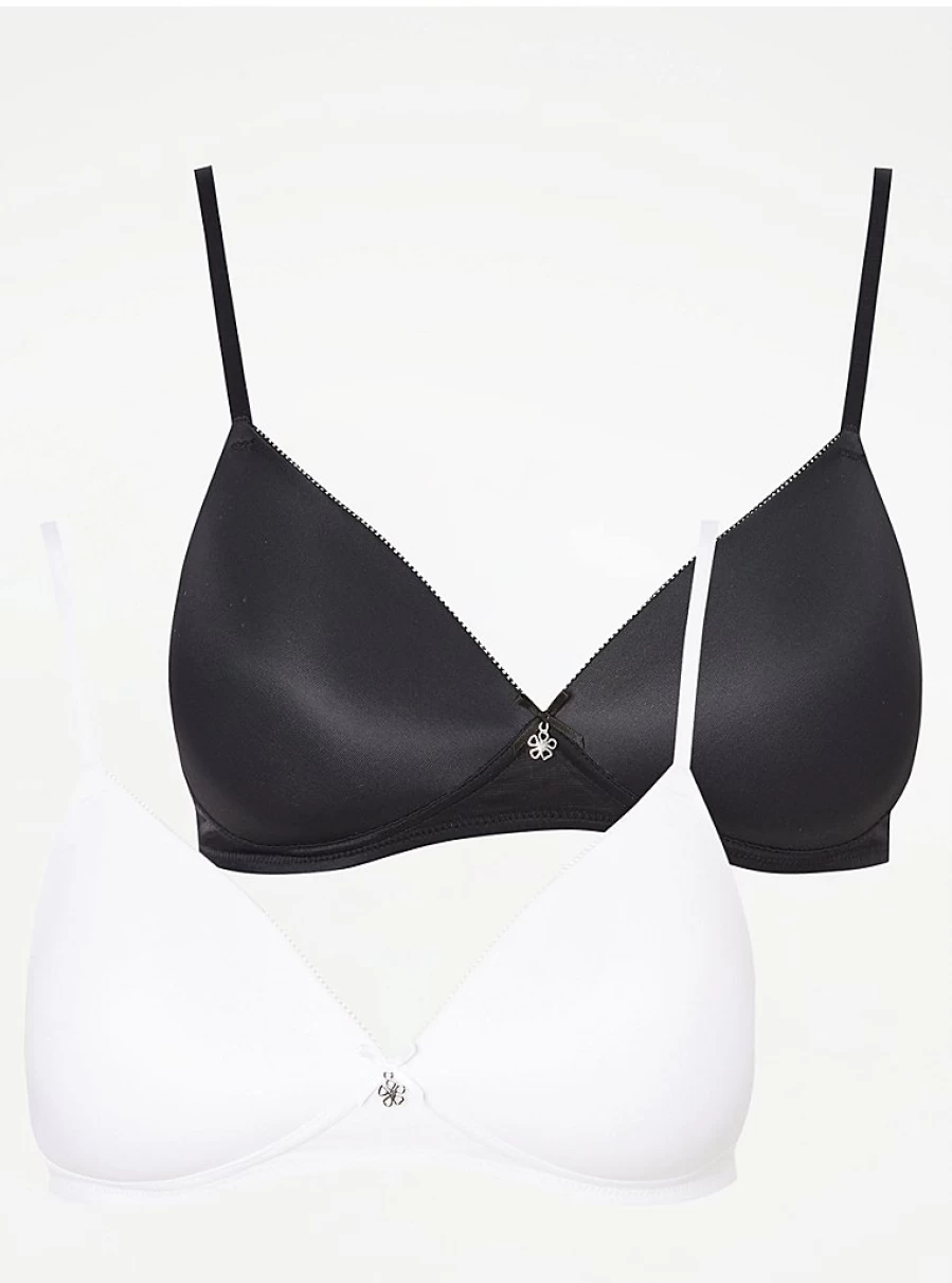 "George at Asda Non-Wired First Bras 2 Pack – Comfortable Girls' First Bras Review"