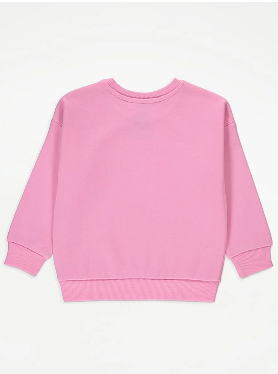 Paw Patrol Pink Jungle Pups Slogan Sweatshirt for Kids | George at Asda
