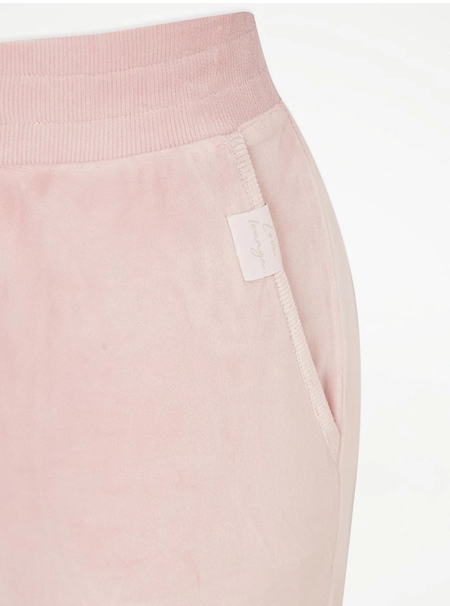 "George at Asda Pink Velour Pyjama Bottoms for Women - Soft Lounge Pants Review"