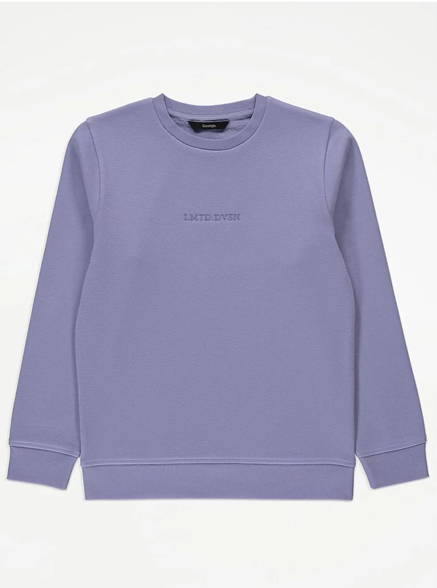 "George at Asda Kids Lilac Limited Division Sweatshirt Review"