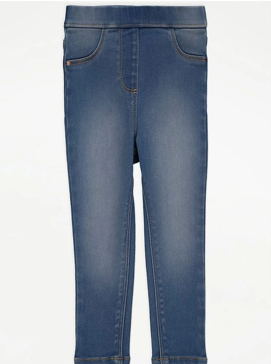 "George at Asda Kids' Denim Wash Jeggings: Comfort & Style Review"