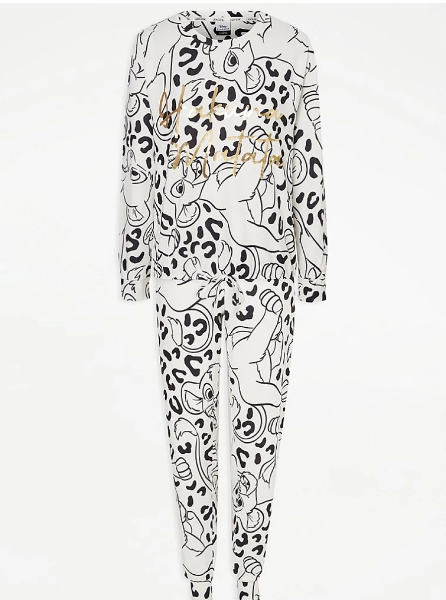 Disney Lion King Hakuna Matata Soft Touch Pajamas - George at Asda Comfort Sleepwear