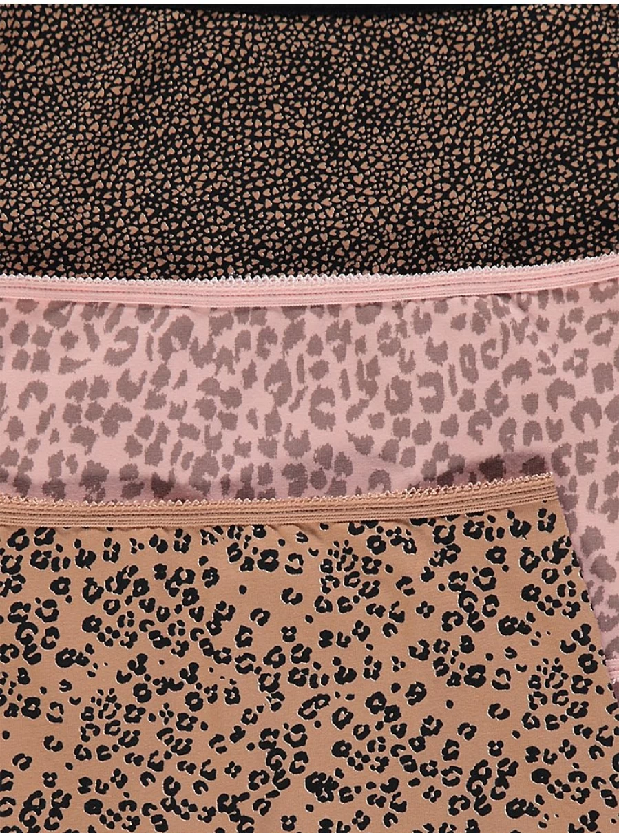 "George at Asda Women's Animal Print Full Brief Knickers 5-Pack | Comfortable Lingerie Set"