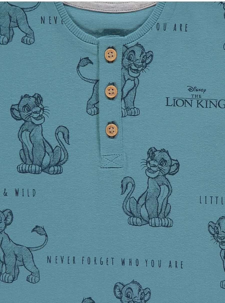 George at Asda Baby Boys/Girls Disney Classic Characters 3-Pack Long Sleeve Tops - Soft Cotton Comfort Fit