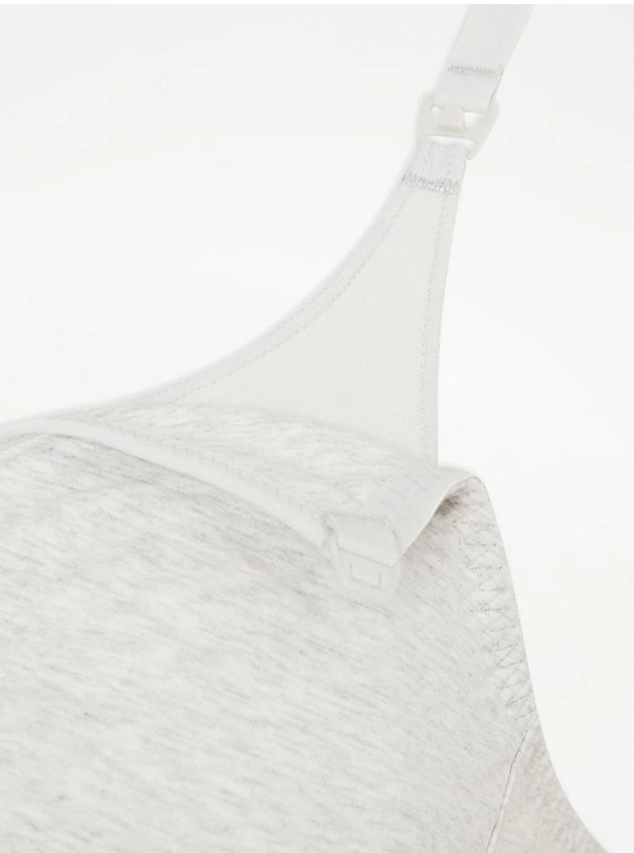 George at Asda Maternity Nursing Bras 2 Pack - Soft Non-Padded T-Shirt Bras for Comfort & Support