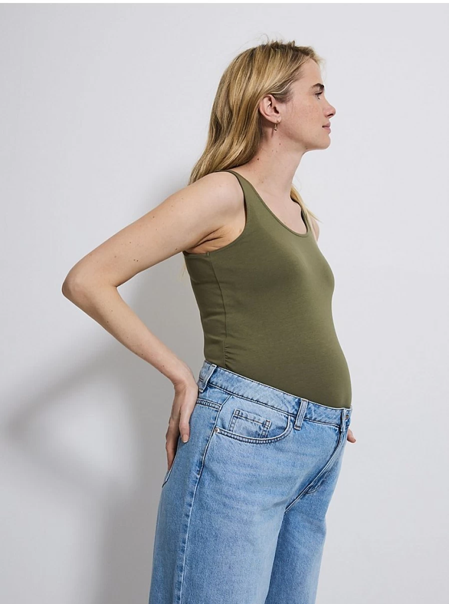 Baby Khaki Vest | George at Asda | Soft & Comfortable Maternity Wear