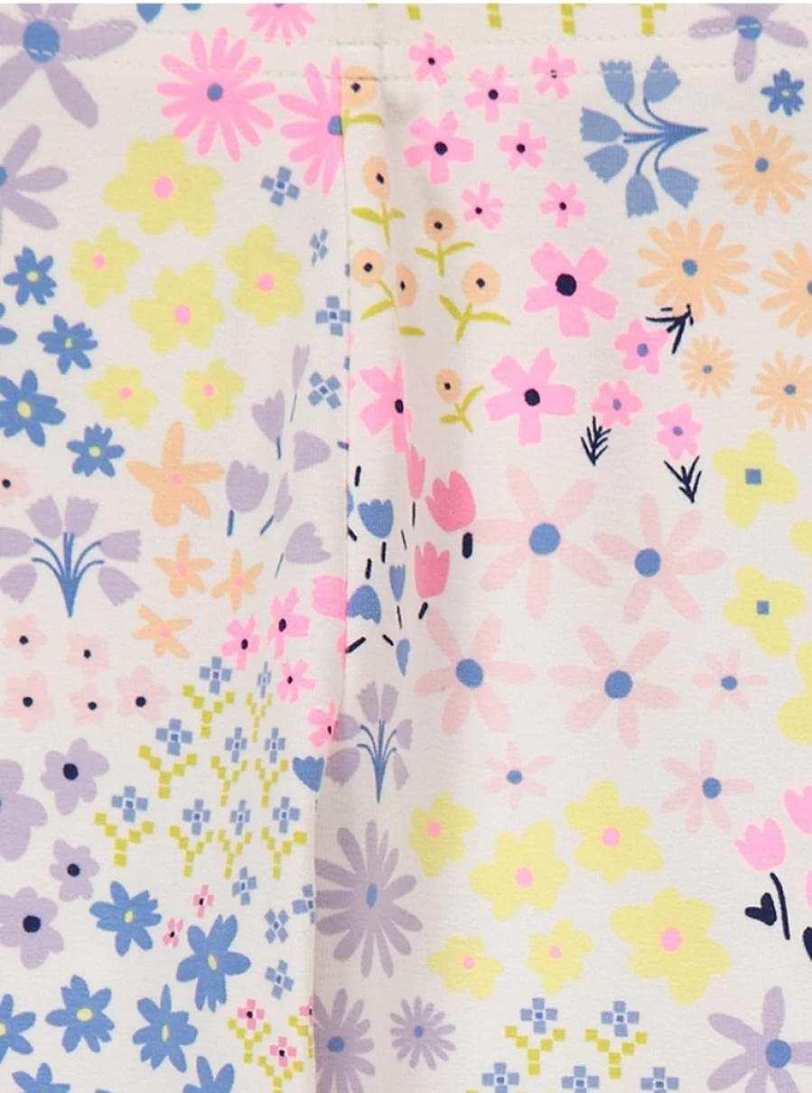 "George at Asda Kids' Bunny Print Leggings 3-Pack | Soft & Comfortable Toddler Leggings"