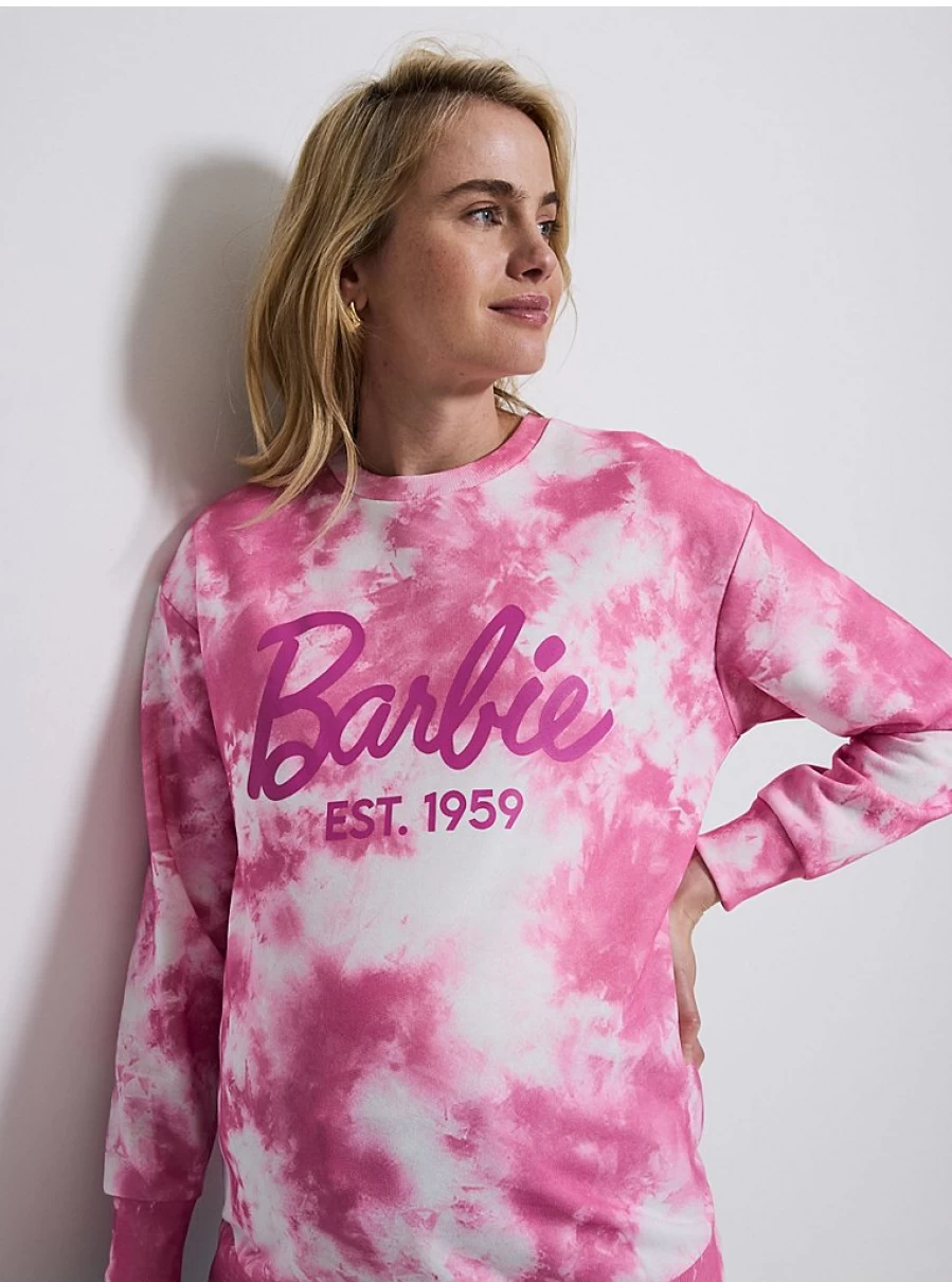 Baby Pink Tie-Dye Sweatshirt | George at Asda | Soft & Comfortable