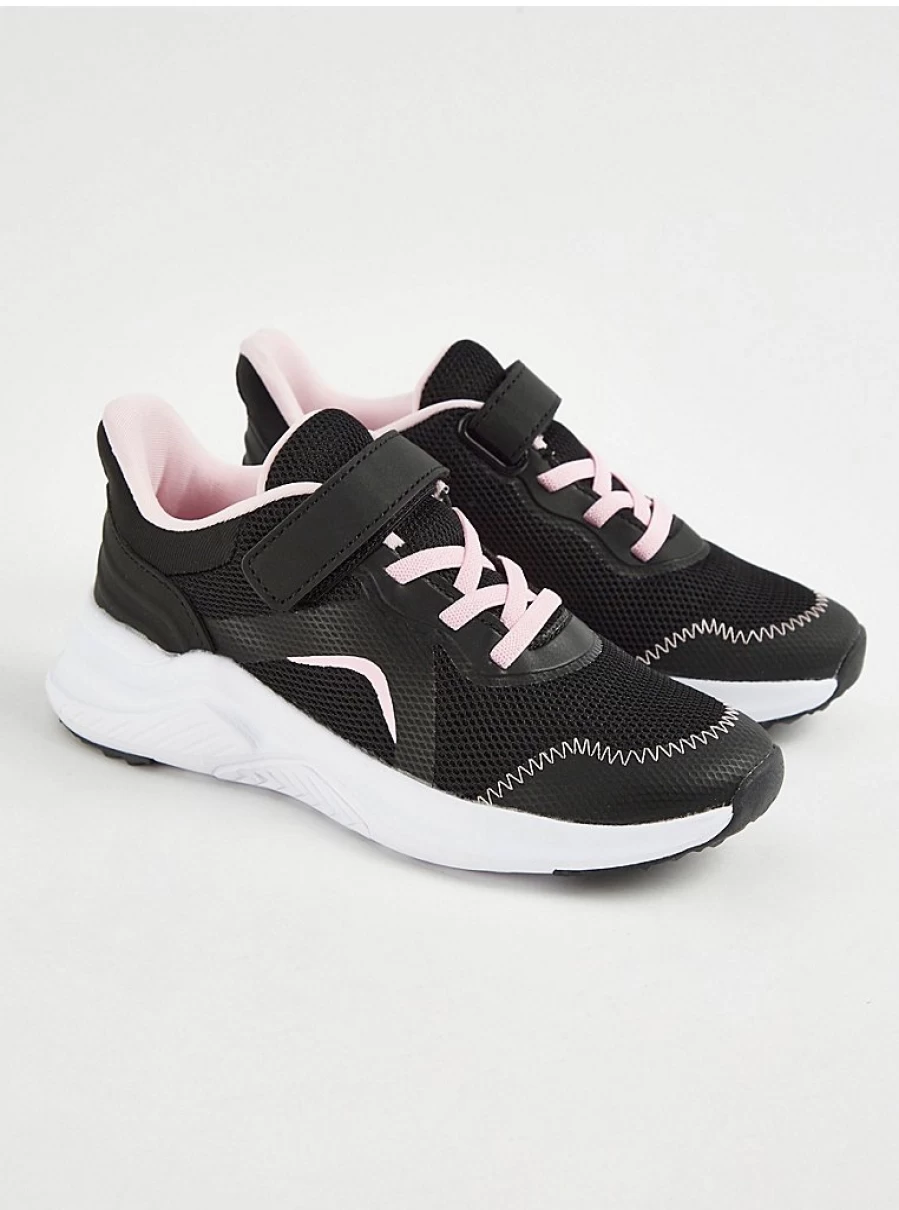 "George at Asda Kids Black Mesh Elastic Lace Trainers - Comfortable & Breathable Sneakers Review"