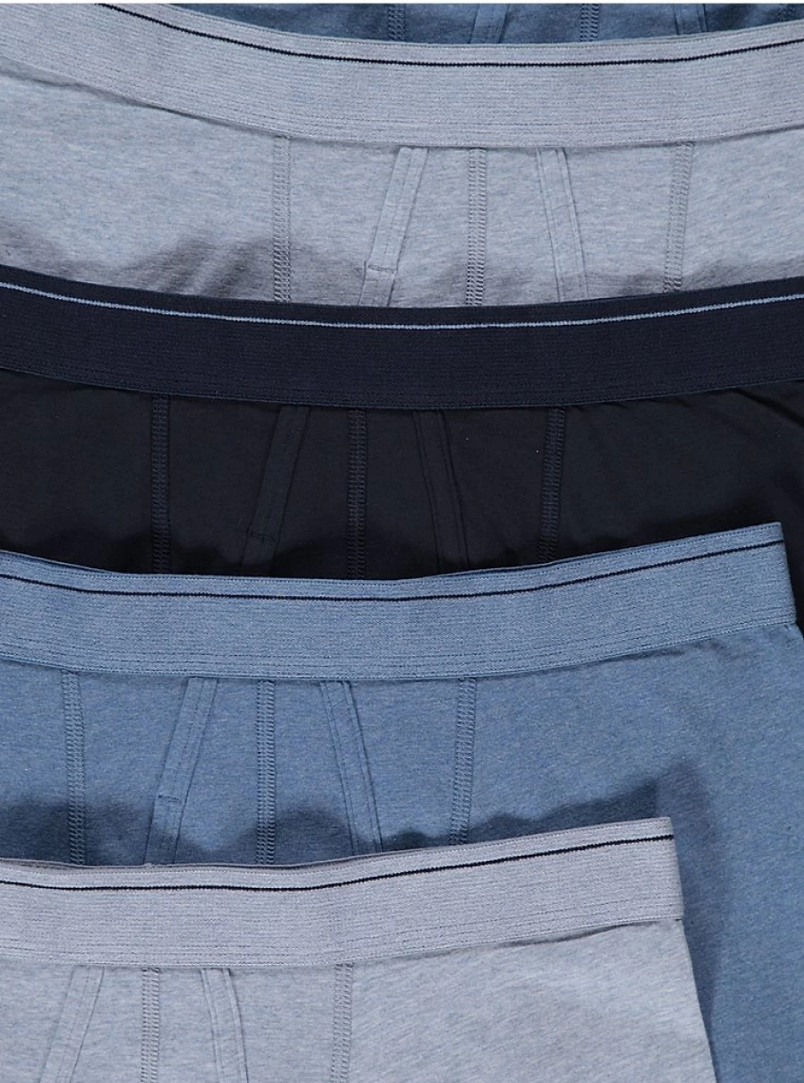 "George at Asda Boys' Blue A-Front Trunks 10-Pack | Comfort & Value"