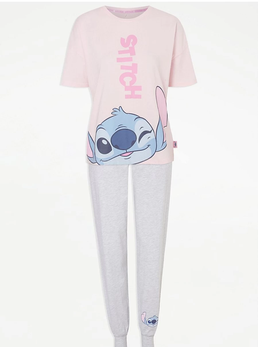 Disney Lilo & Stitch Short Sleeve Pyjamas for Women & Kids | George at Asda Sleepwear
