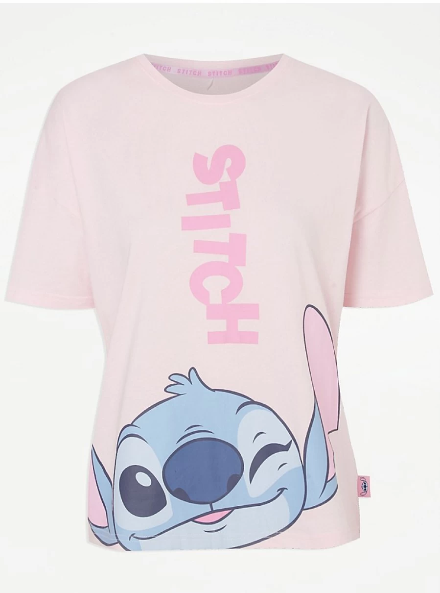 Disney Lilo & Stitch Short Sleeve Pyjamas for Women & Kids | George at Asda Sleepwear