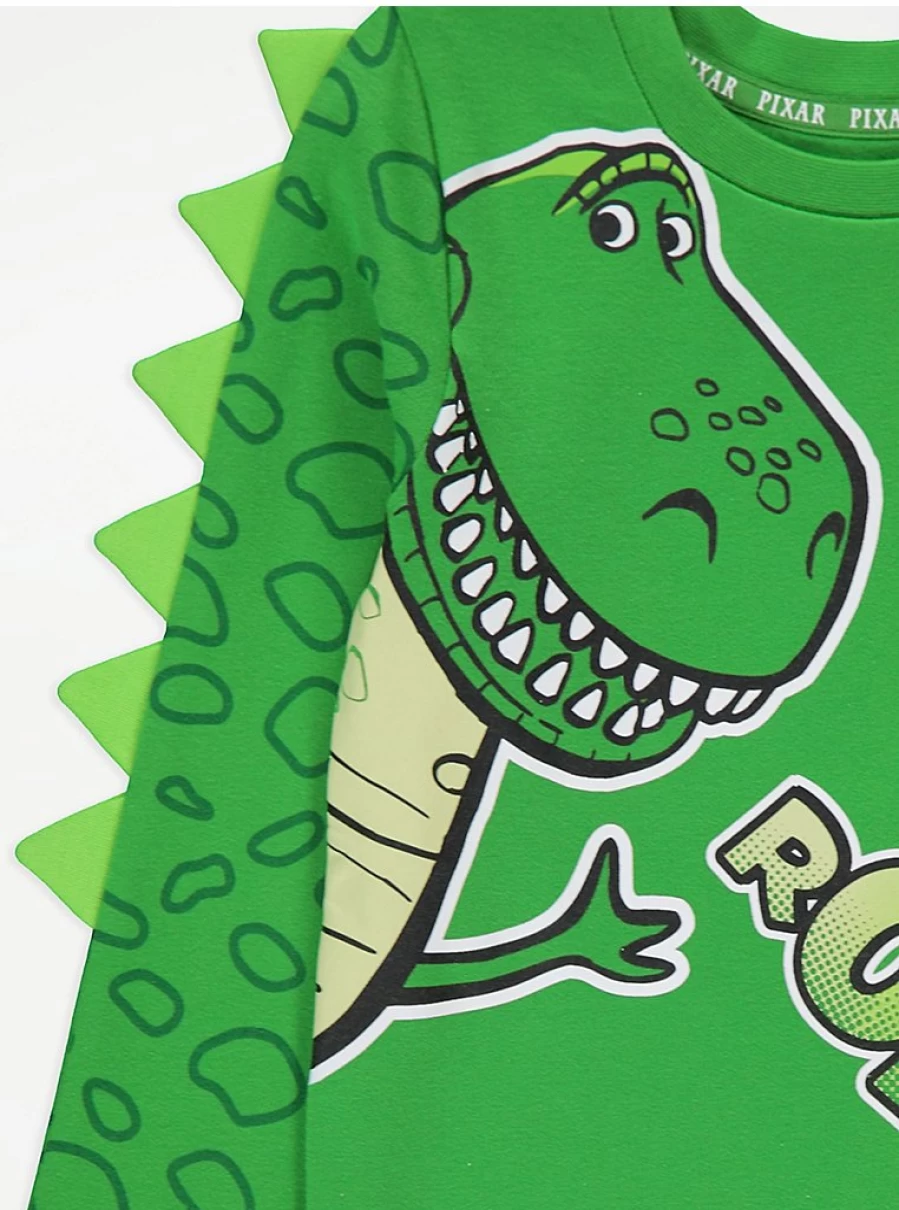 "George at Asda Boys' Toy Story Rex Long Sleeve Pyjamas | Disney Kids Pajamas"