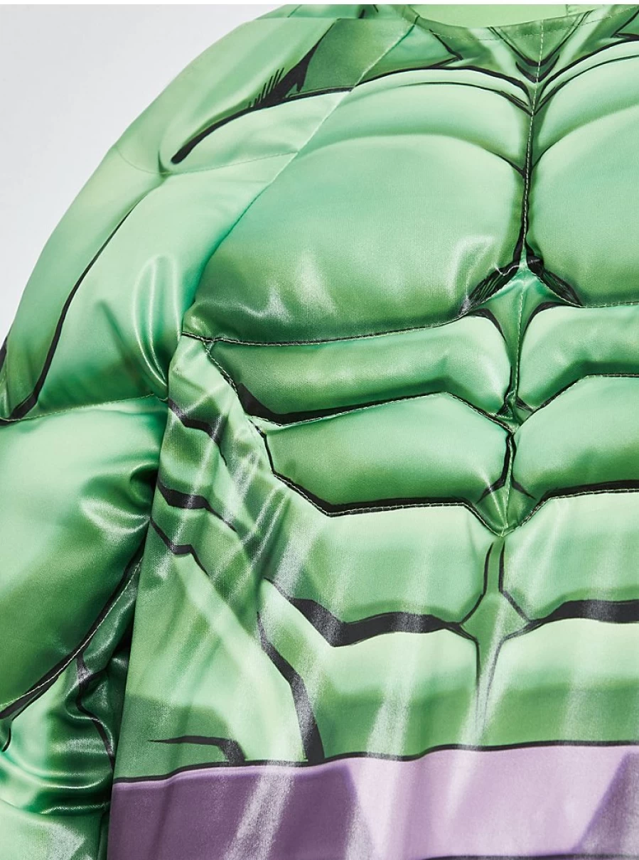 Kids' Marvel Incredible Hulk Green Costume - George at Asda Fancy Dress Outfit