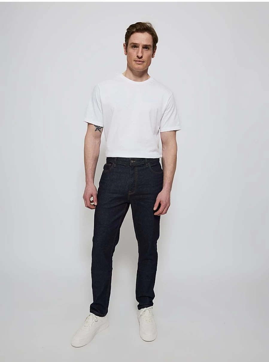 Men's Slim Fit Dark Wash Jeans by George at Asda – Comfort & Style