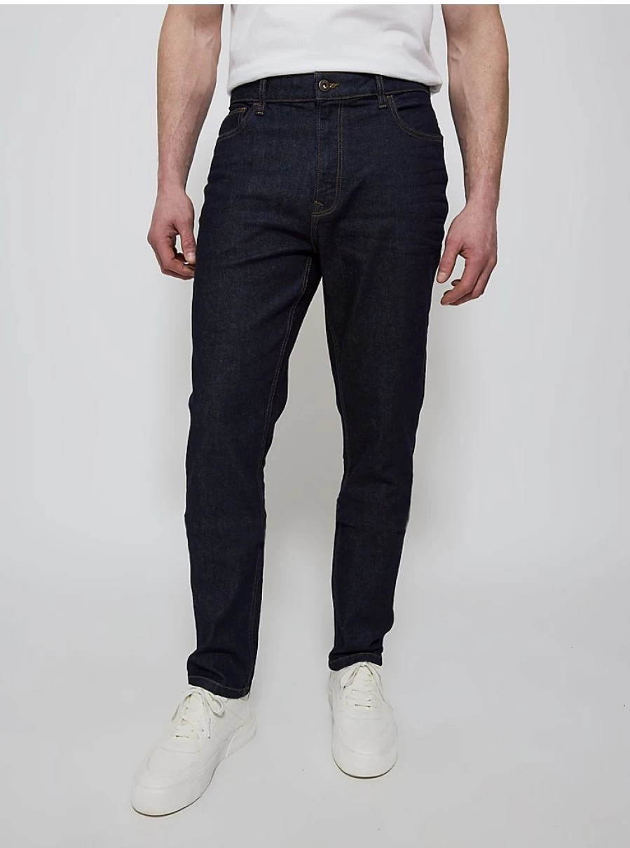Men's Slim Fit Dark Wash Jeans by George at Asda – Comfort & Style