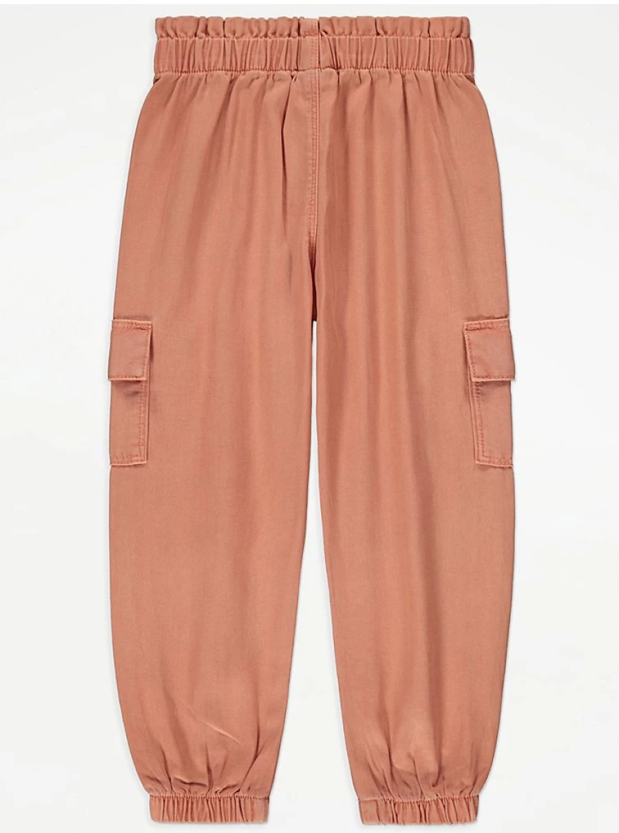 "George at Asda Kids Rust Cargo Trousers Review: Comfort & Style"