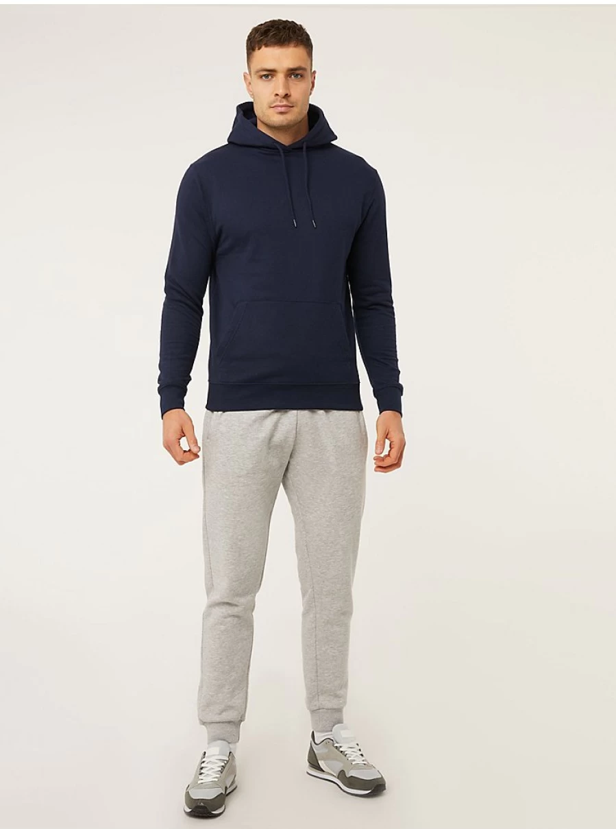 Men's Navy Jersey Hoodie by George at Asda | Comfortable & Stylish Pullover