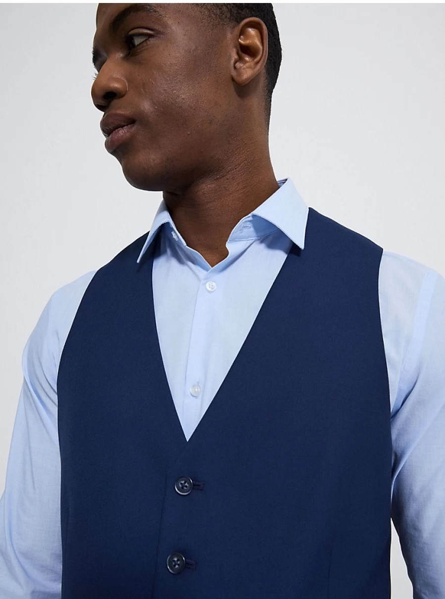 Men's Navy Suit Waistcoat by George at Asda | Stylish Formal Vest Review