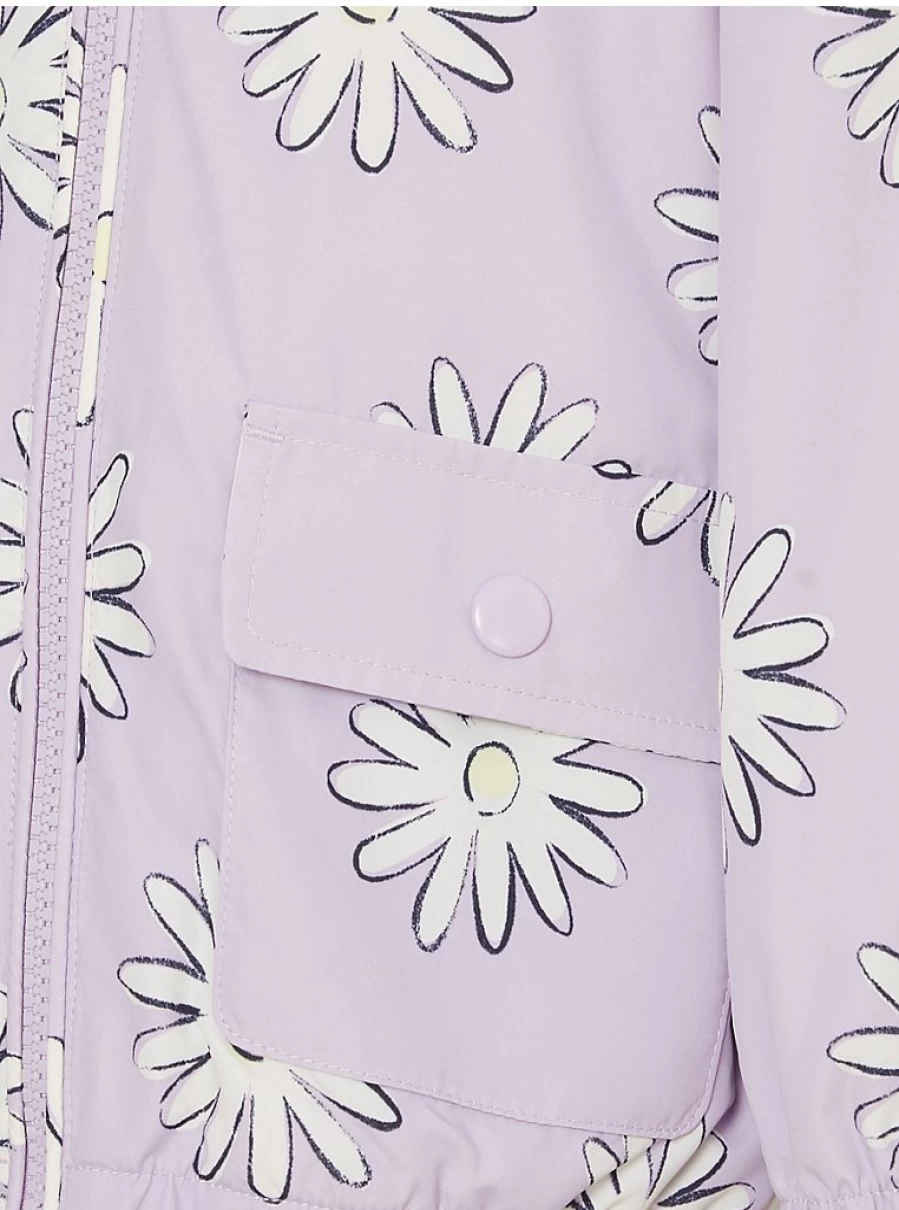 "George at Asda Lilac Daisy Lightweight Mac Jacket for Kids – Reviews & Features"