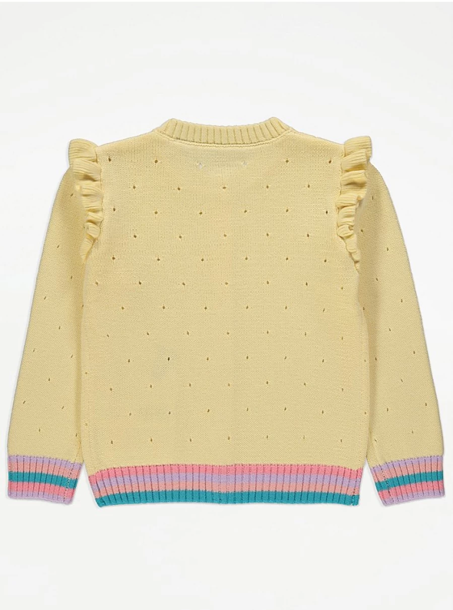 "George at Asda Kids' Yellow Knitted Bee Cardigan – Soft & Cute Review"