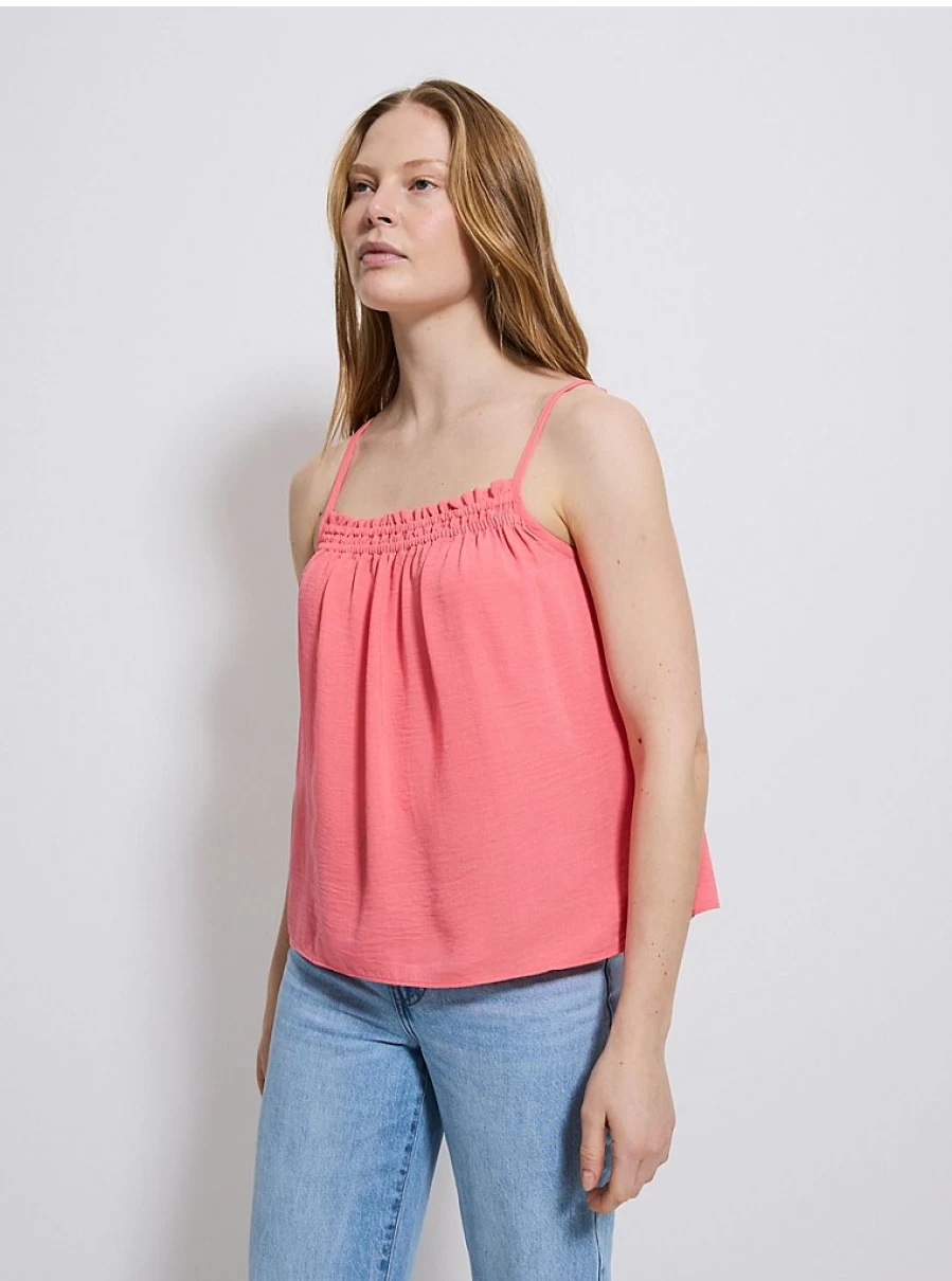 Women's Coral Shirred Strappy Cami Top - George at Asda Review & Style Guide