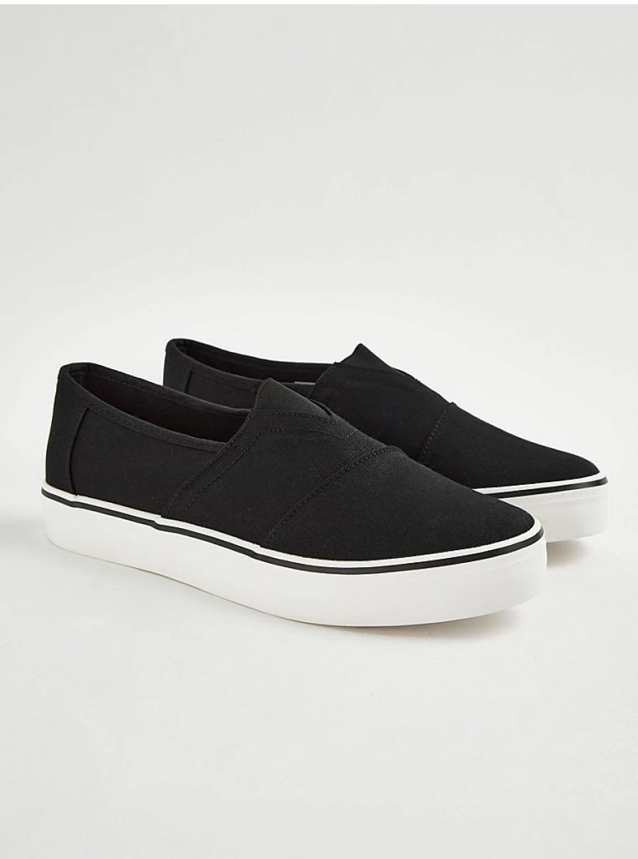 Women's Black Slip-On Pumps by George at Asda | Comfortable & Stylish Loafers