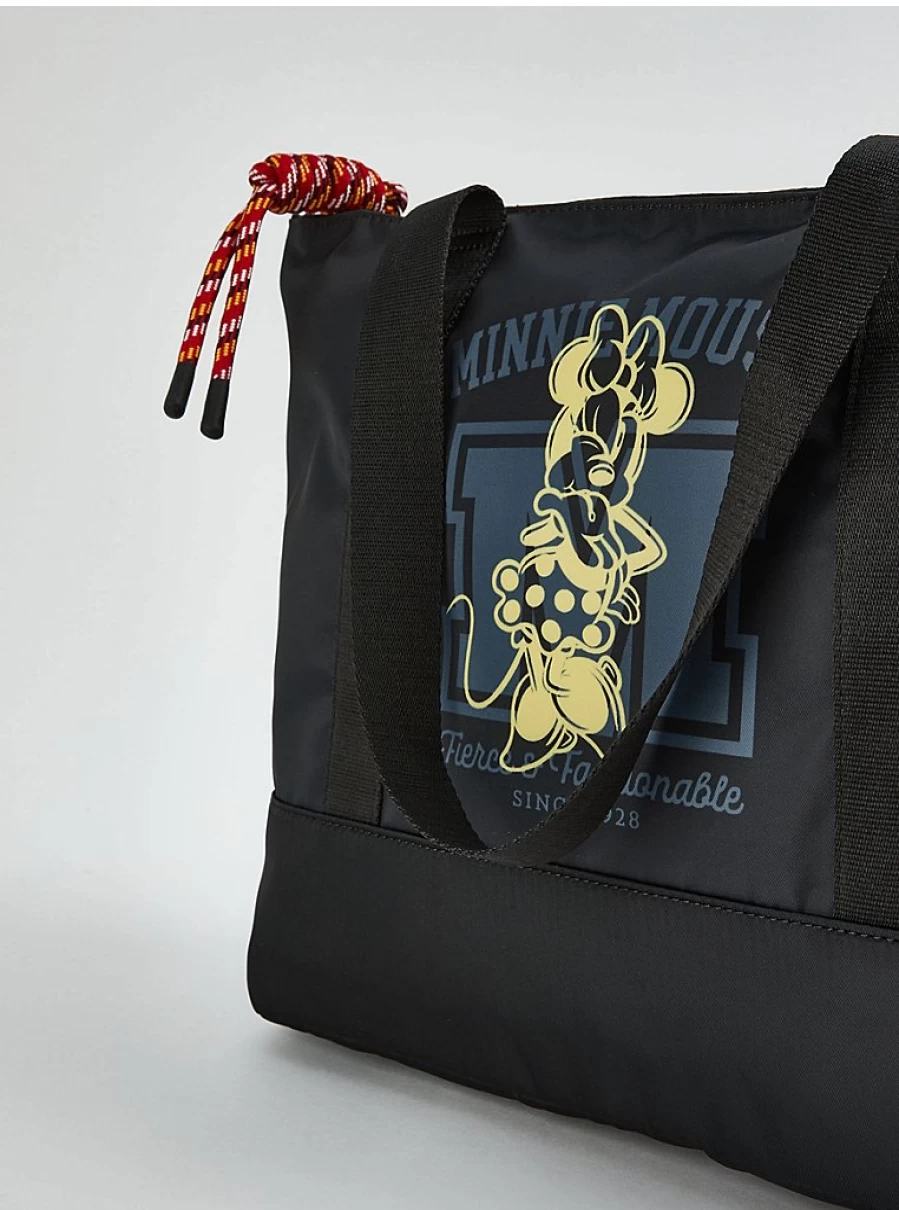 Disney Minnie Mouse Kids' Black Tote Bag | George at Asda