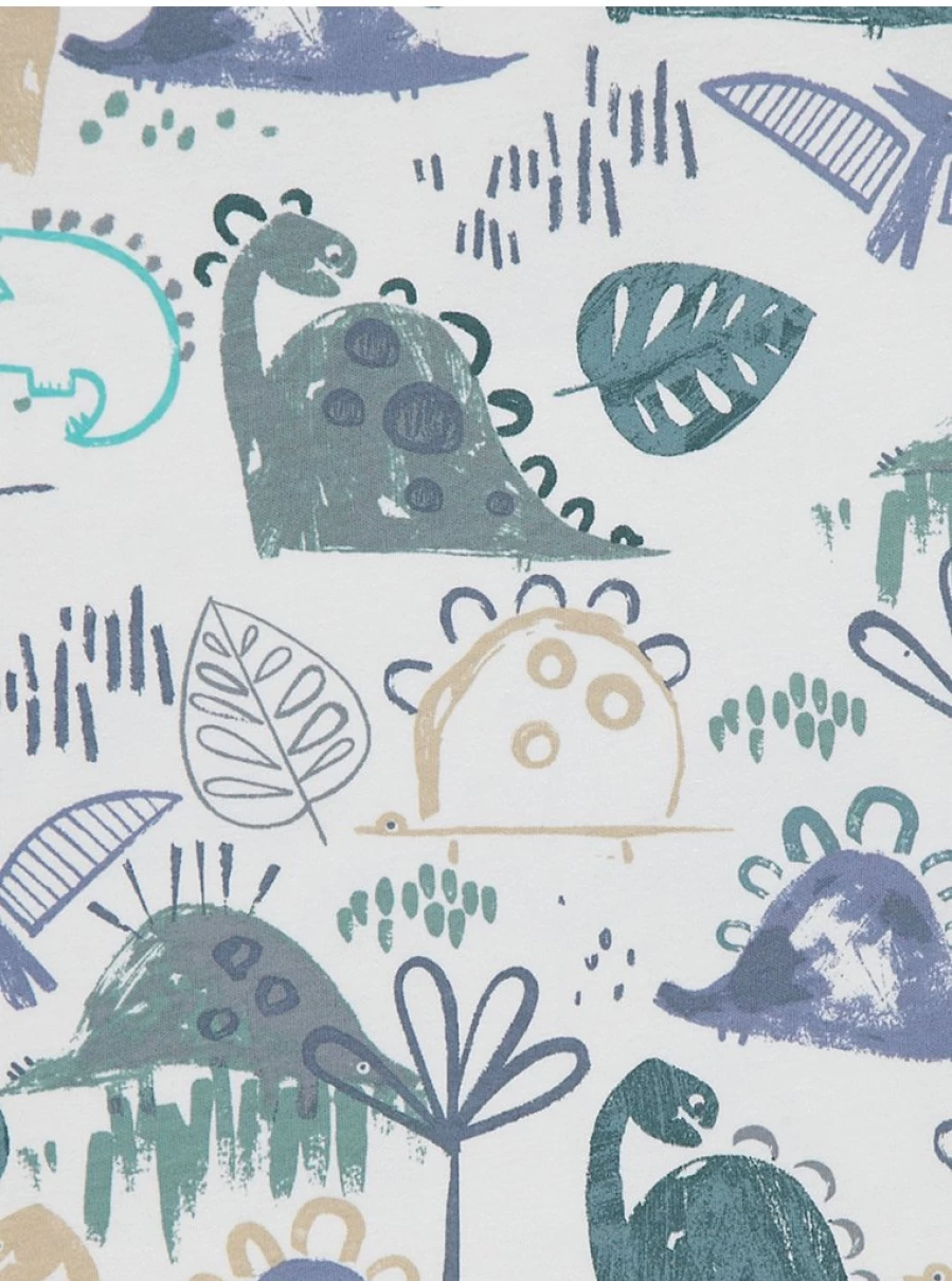 "George at Asda Boys' Blue Dinosaur Print Long Sleeve Pyjamas – Kids' Sleepwear Review"