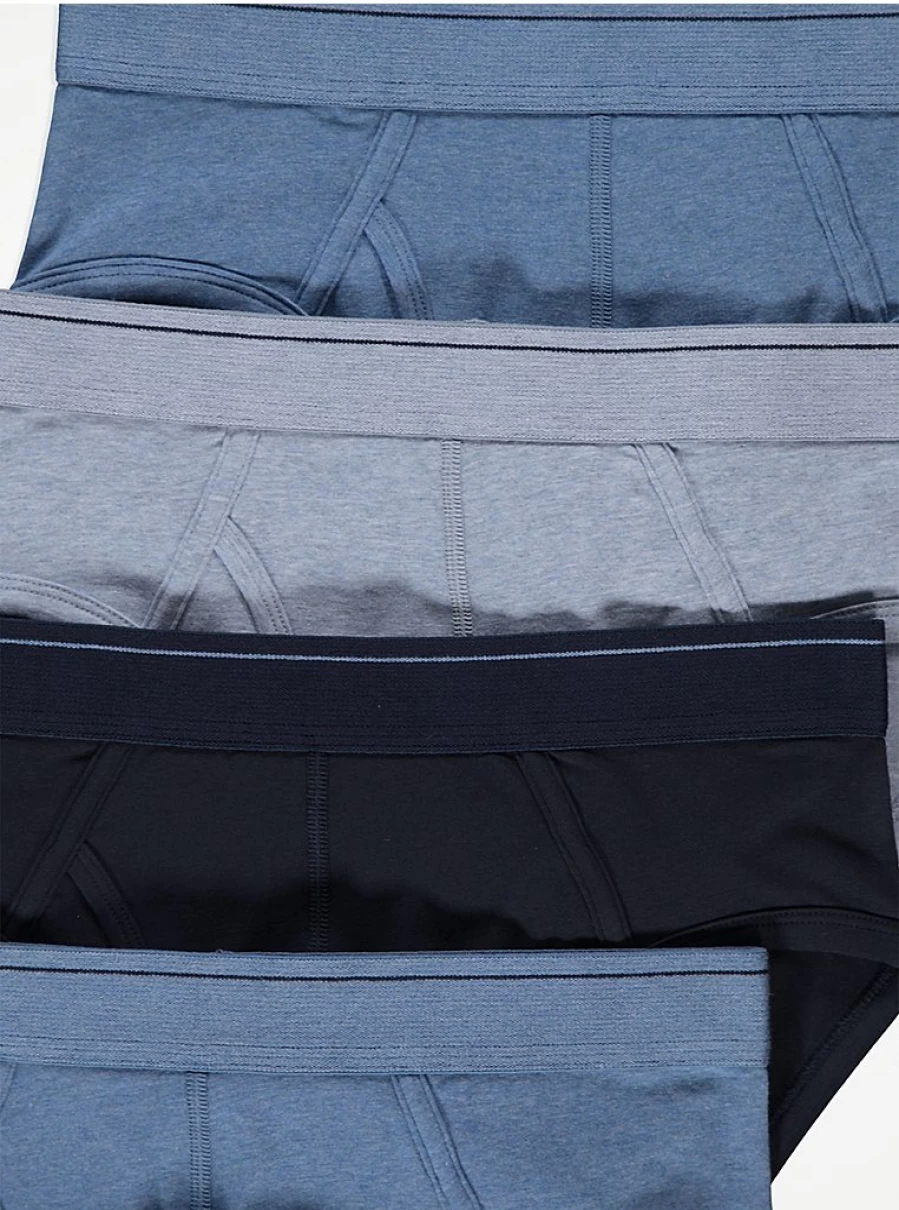 Boys' Blue Boxer Briefs 10 Pack | George at Asda | Comfort & Style