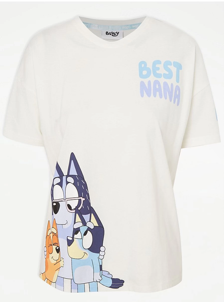 "George at Asda Bluey Best Nana Pyjamas – Comfortable Sleepwear & Loungewear Review"