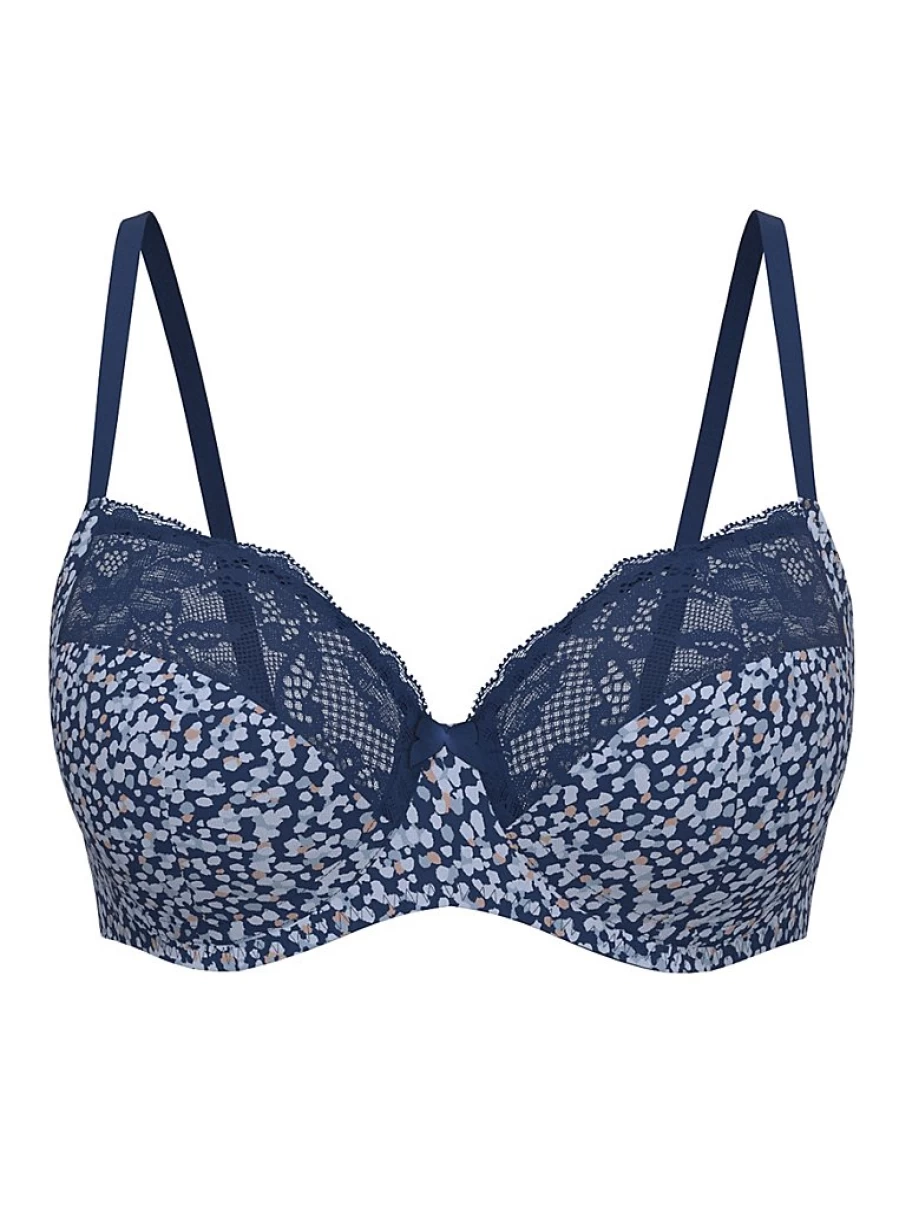 "George at Asda Women's Blue Non-Padded Full Cup Bras 2-Pack | Comfortable Lingerie Set"