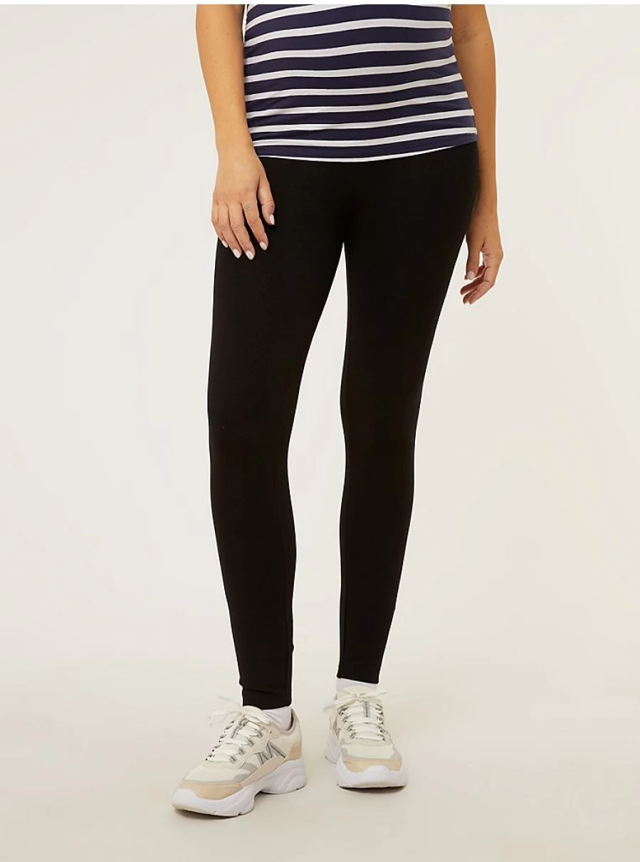 Baby Black Ponte Leggings | Soft & Stretchy | George at Asda