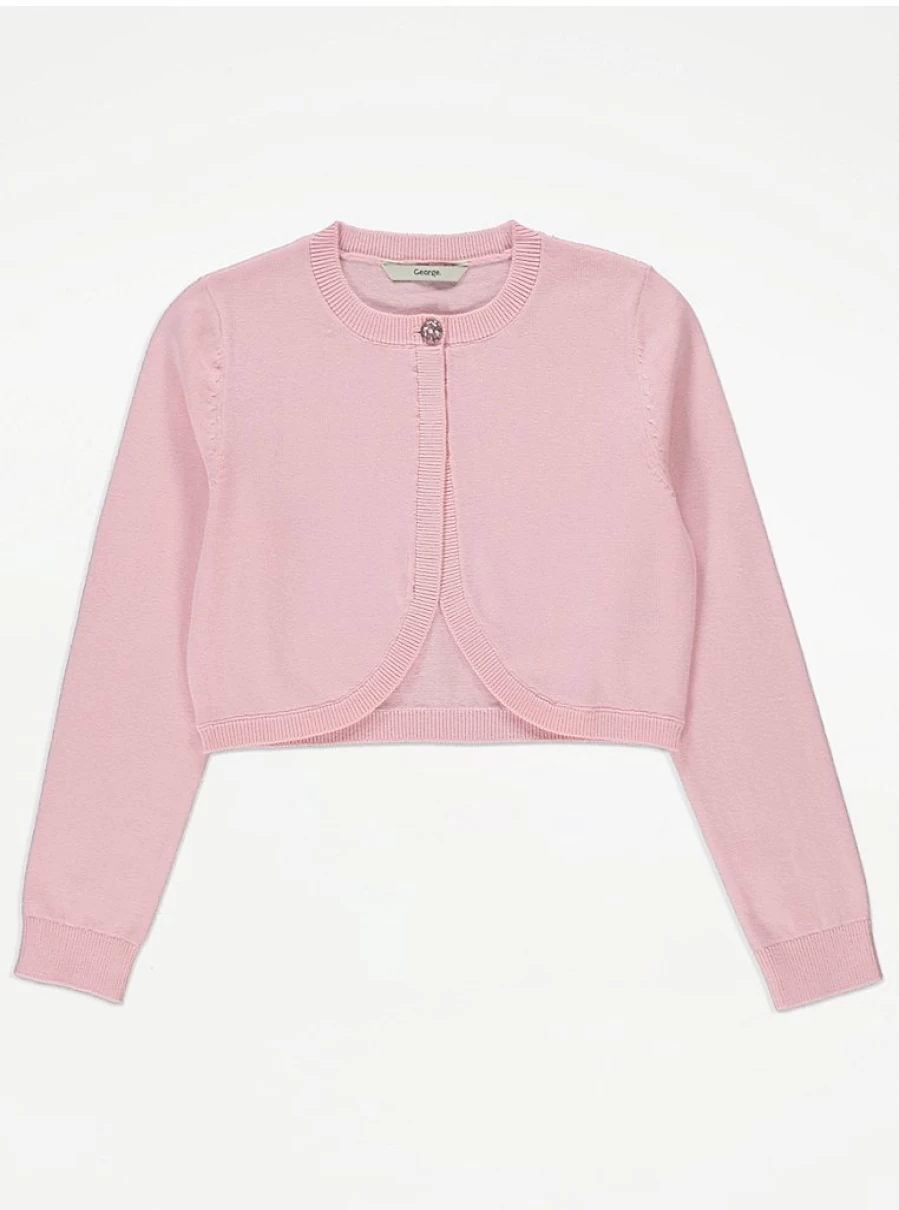 "George at Asda Pink Shrug Cardigan for Kids | Soft & Stylish Review"