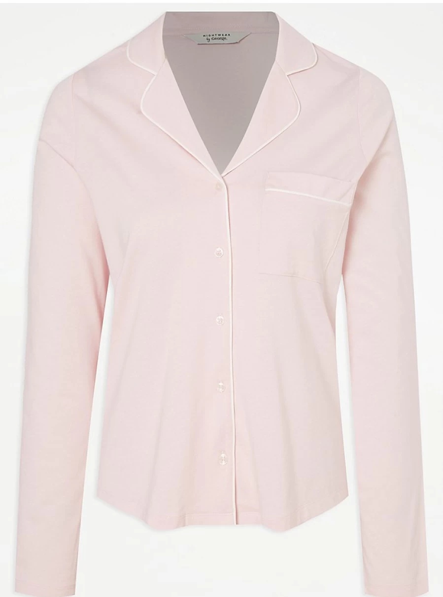 "George at Asda Pink Shirt Pyjamas for Women | Comfortable Sleepwear & Loungewear"