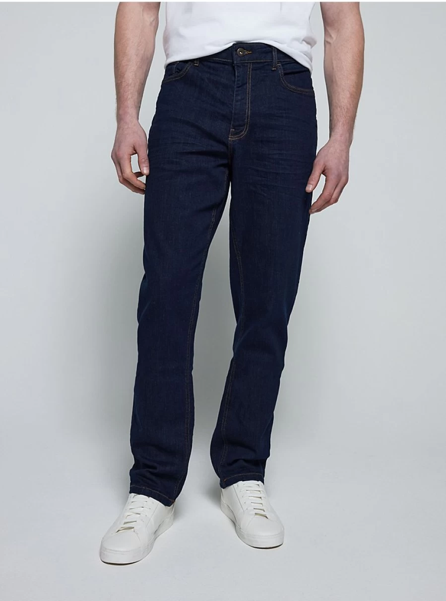 Men's Straight Fit Stretch Jeans | Comfort & Style | George at ASDA