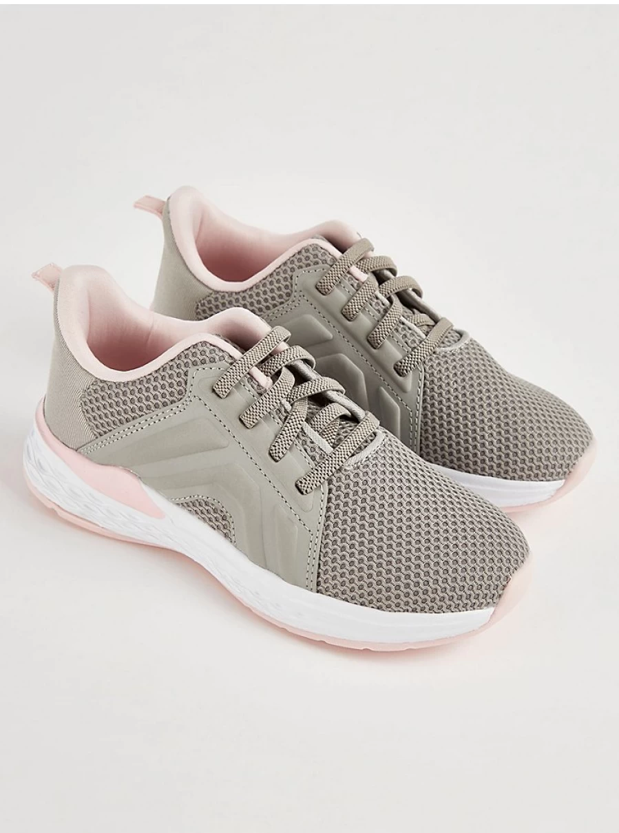 "George at Asda Grey Mesh Kids Sports Trainers – Lightweight Breathable Running Shoes Reviews"