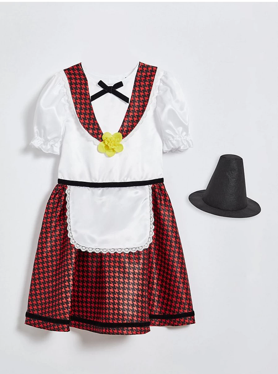 Kids Welsh Red Fancy Dress Costume by George at Asda | Traditional Outfit for Children