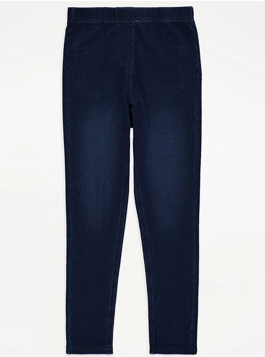"George at Asda Kids' Navy Denim Jeggings | Comfortable & Stylish Review"