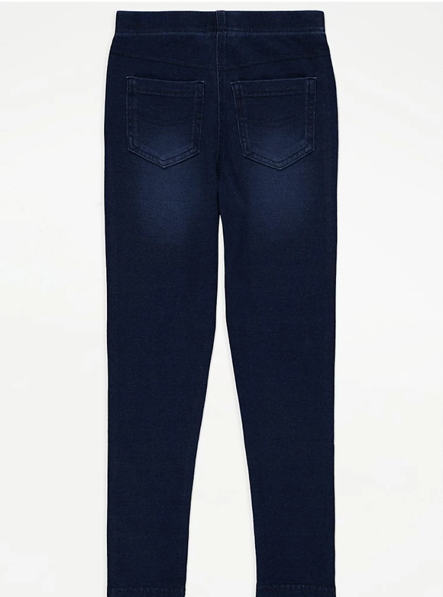 "George at Asda Kids' Navy Denim Jeggings | Comfortable & Stylish Review"