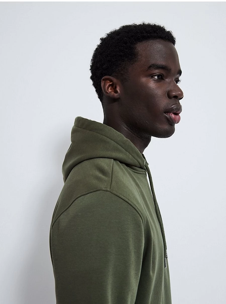 "George at Asda Men's Khaki Plain Hoodie Review | Comfort & Style"