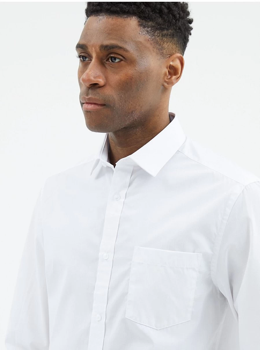 "George at Asda Boys' White Long Sleeve Regular Fit Formal Shirt Review"
