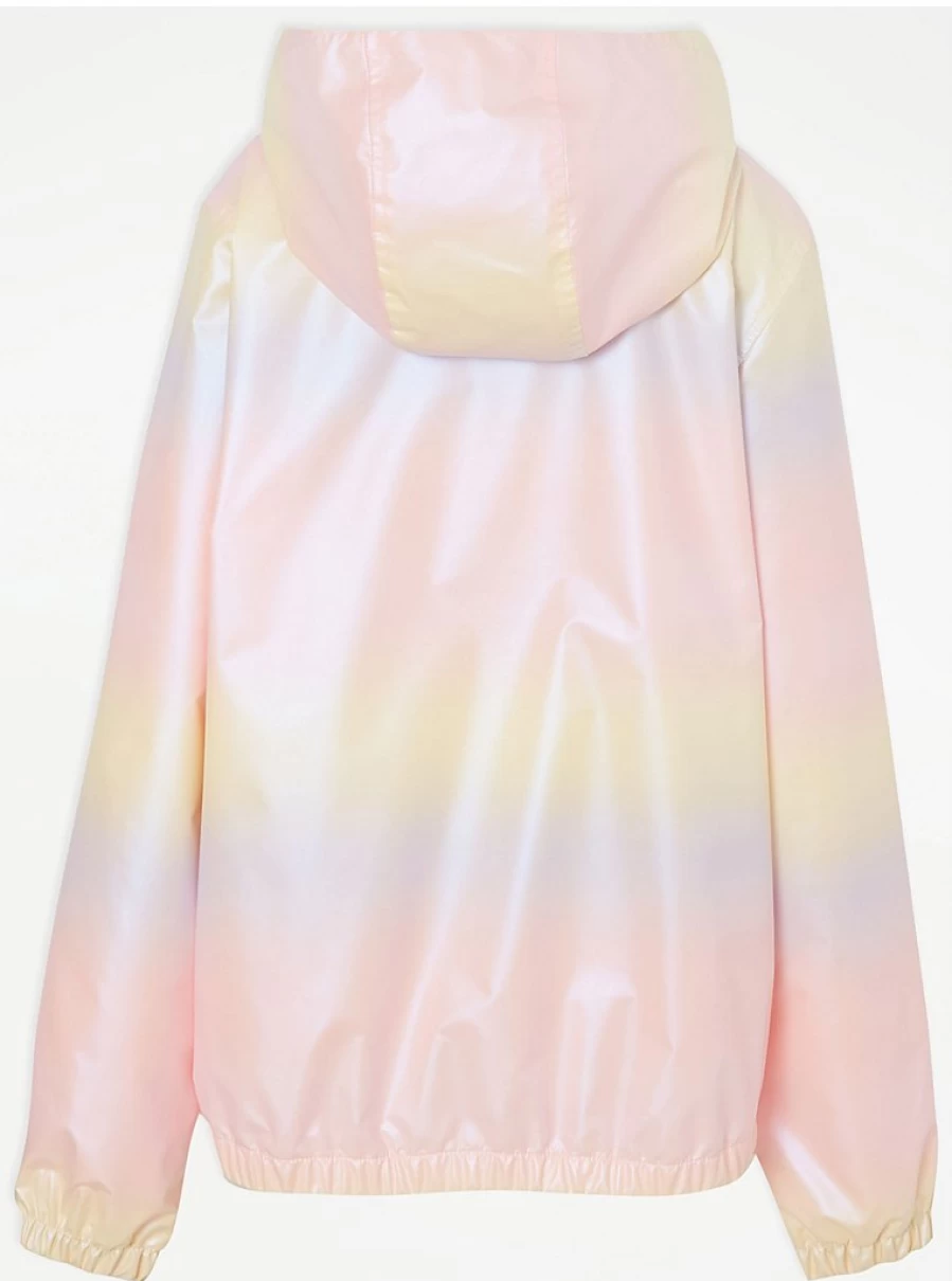 "George at Asda Kids Pink Pastel Ombre Rain Mac Review | Waterproof Coat for Children"