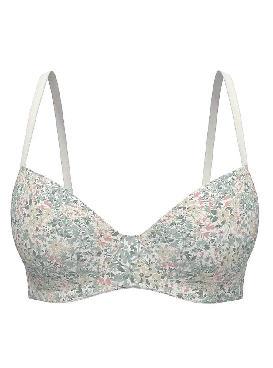 "George at Asda Women's Floral Print T-Shirt Bras 3-Pack | Comfortable Lingerie Set Review"