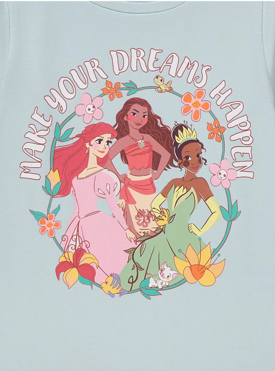 Disney Princess Kids' 3-Pack Long Sleeve Flower Pyjamas | George at Asda Sleepwear for Girls