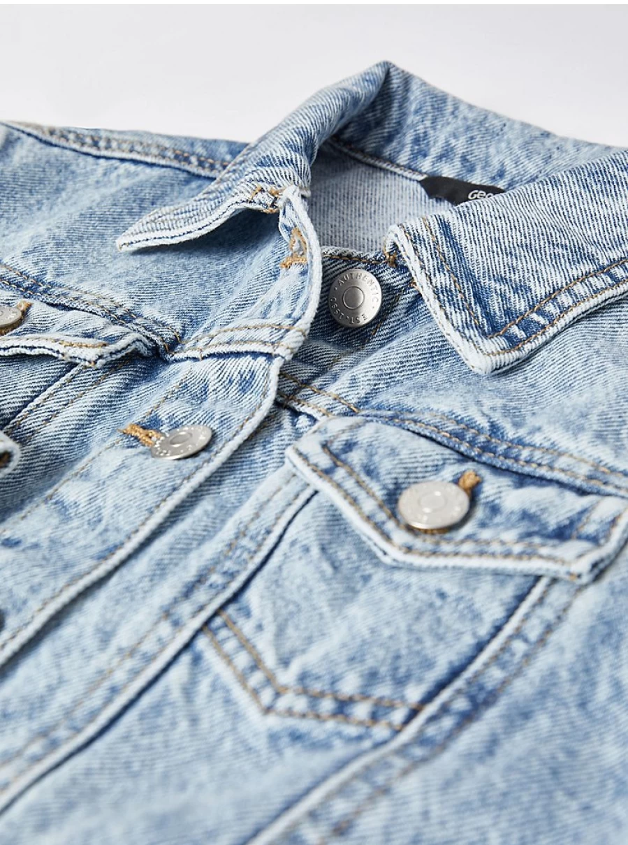 "George at Asda Kids' Blue Oversized Denim Jacket – Comfortable & Stylish Review"