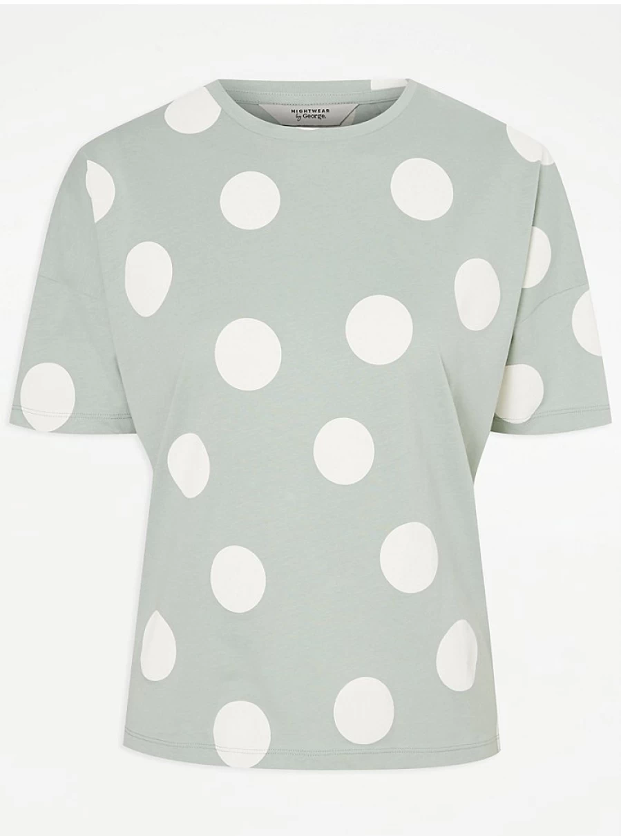 "George at Asda Sage Green Spot Pyjamas – Women’s Sleepwear & Loungewear Review"