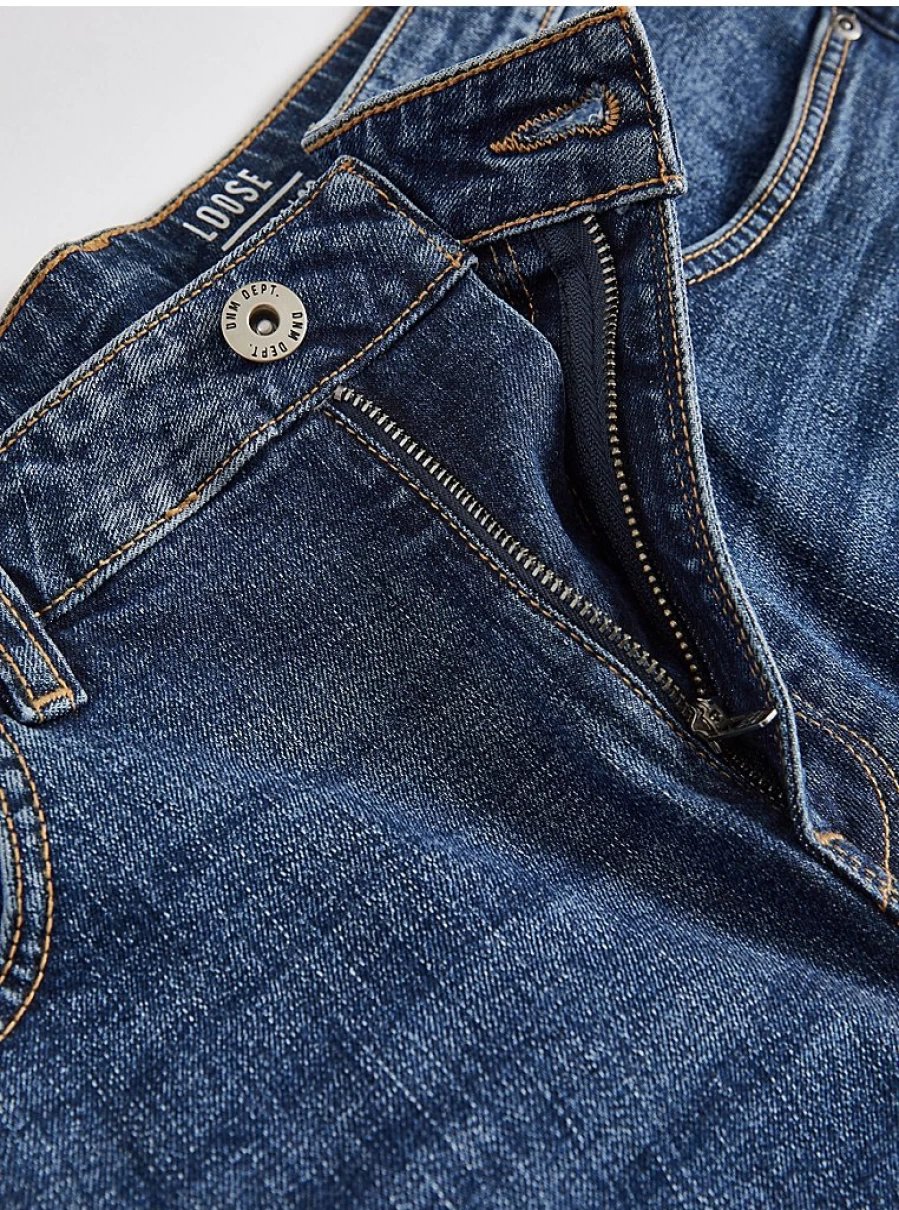 Men's Mid Wash Loose Fit Stretch Jeans | George at Asda | Comfort & Style