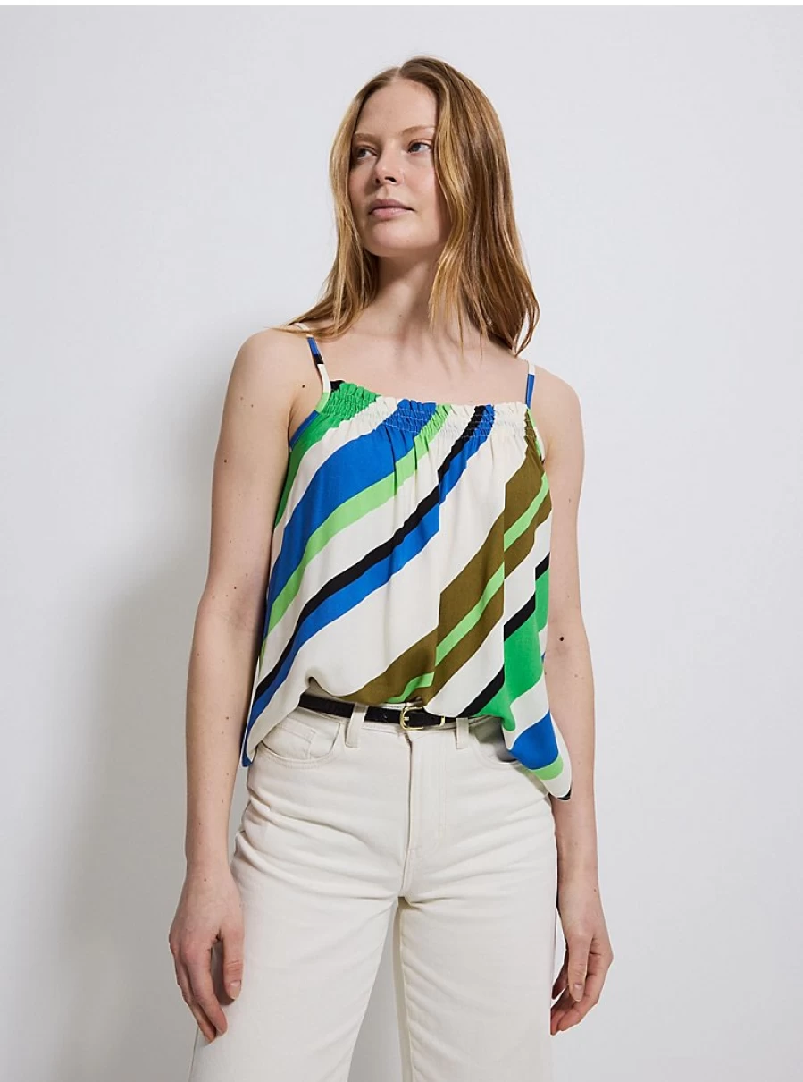 "George at Asda Women's Striped Strappy Cami Top Review & Style Guide"