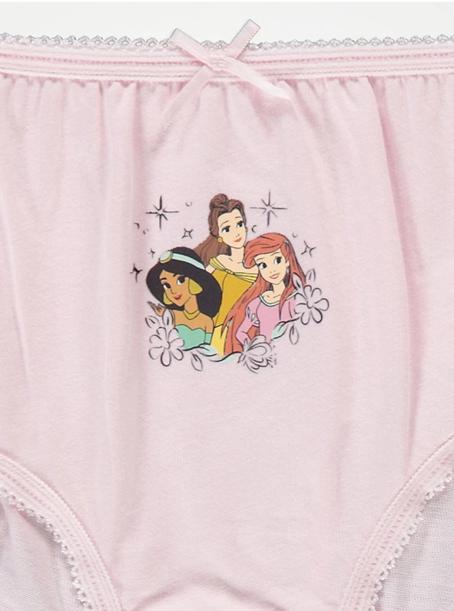 George at Asda Disney Princess Girls' Knickers 5-Pack | Soft Kids' Underwear | Official Licensed Character Design